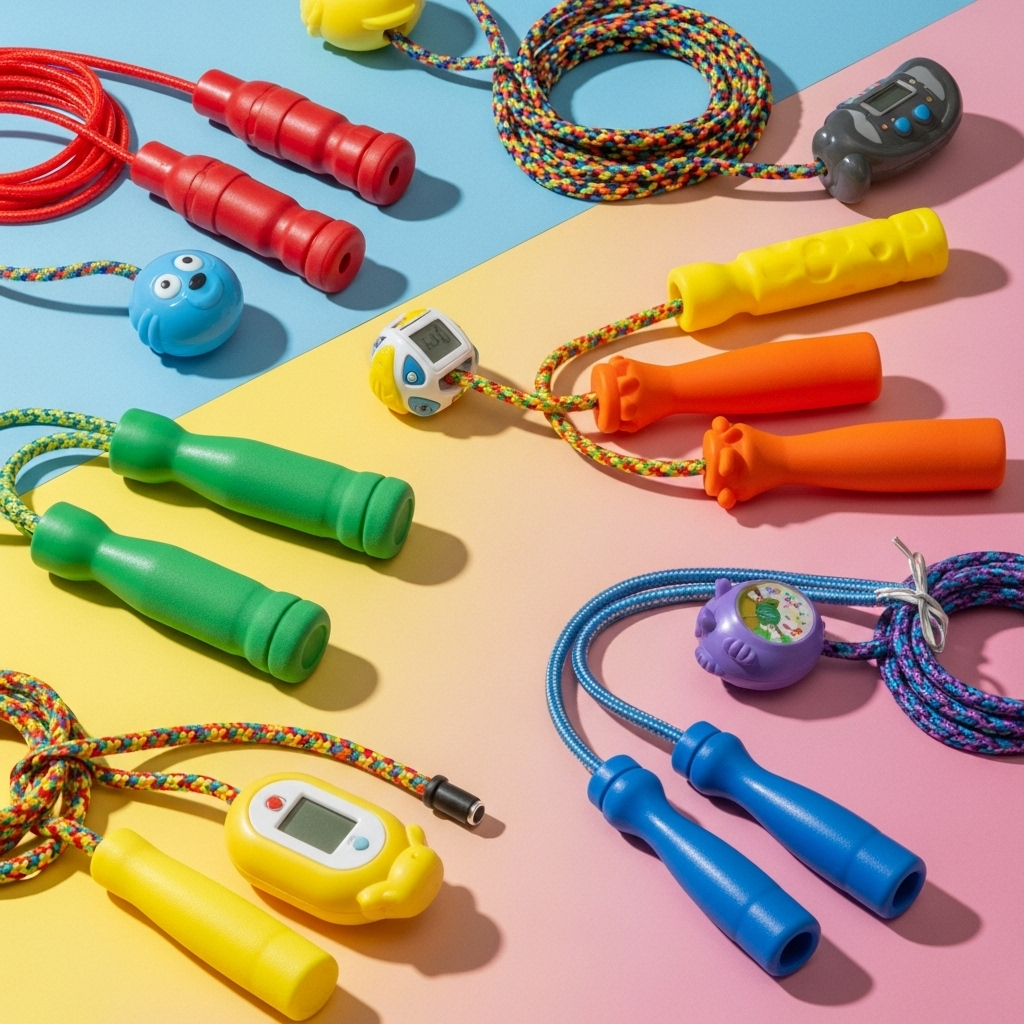 Colorful Kids Jump Ropes Jump Ropes for Kids – Giggle Nest