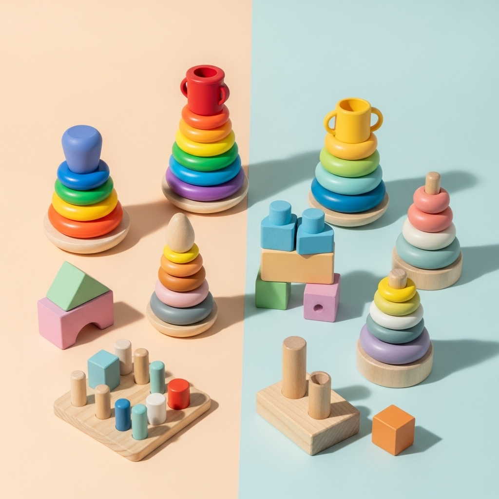 Stack & Build Toys – Giggle Nest