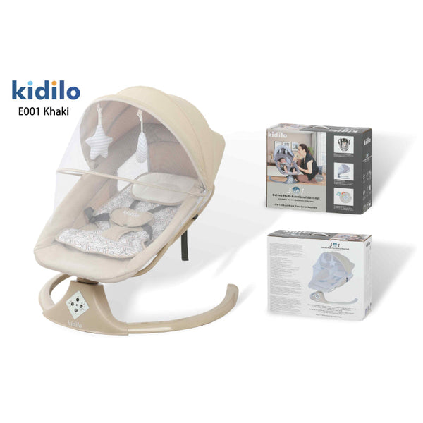 Kidilo Deluxe 3-in-1 Baby Bassinet
