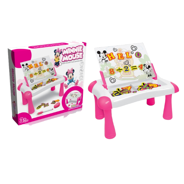 Minnie Mouse Magnetic Write and Draw Educational Table