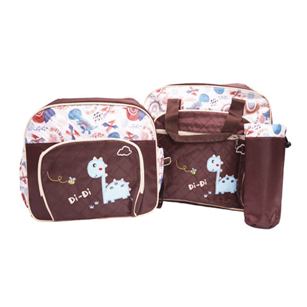 Baby Travel and Diaper Bags with Bottle Holder 3-in-1
