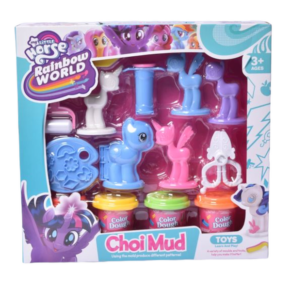 My Little Horse Rainbow World Play Dough Set