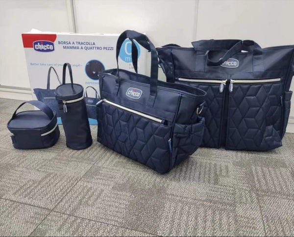 Chicco 4-In-1 Baby Diaper Bag Set