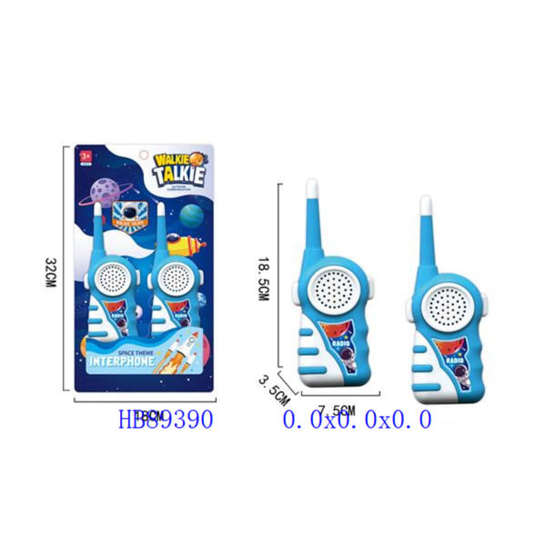Space Theme Walkie Talkies for Kids