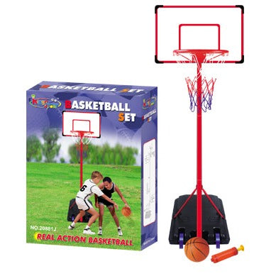 Kids Basketball Hoop Set – Stand & Ball Included