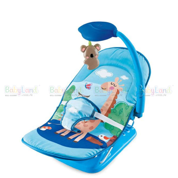 Forest Theme Baby Bouncer - Blue