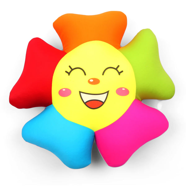 Smiling Flower Plush Toy for Kids