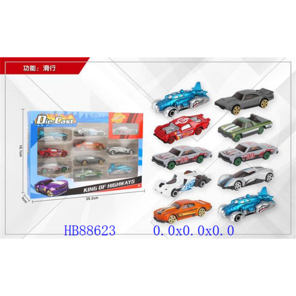Die-Cast Metal Car Set