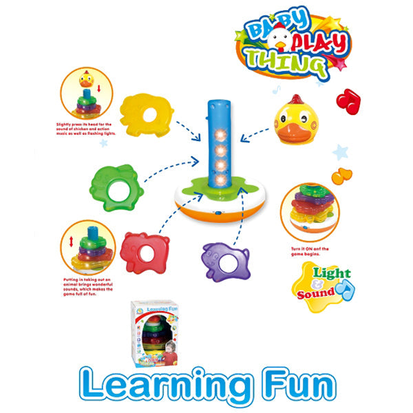 Stacker Toy with Lights and Music