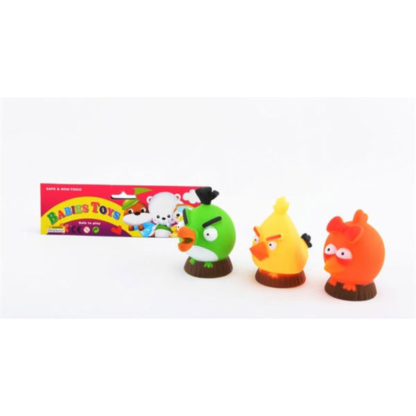 Soft Angry Bird Toys - 3Pcs/Set