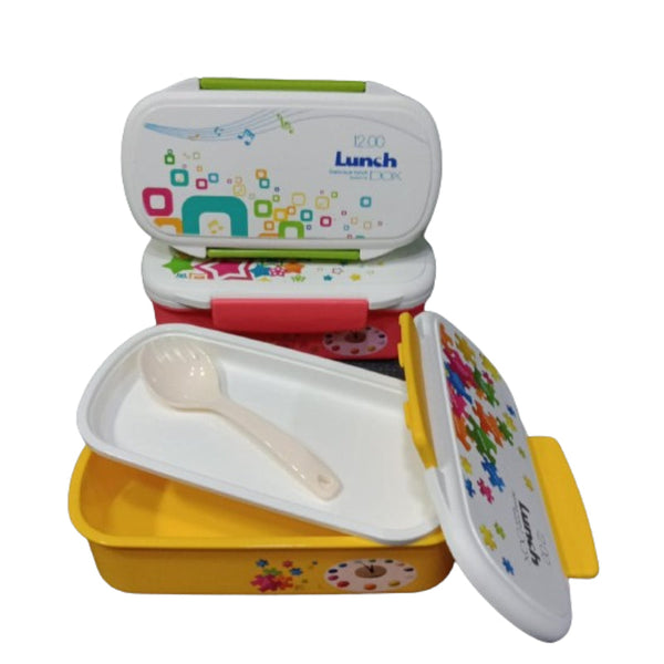 Narrow Body Colorful Kids Lunch Box