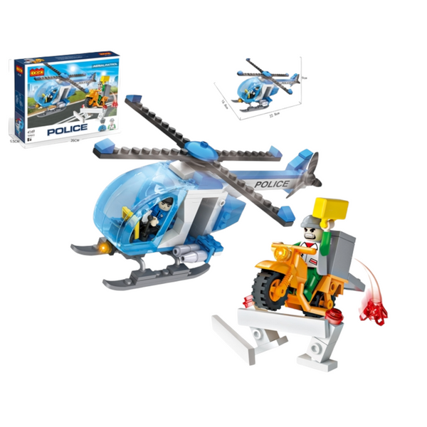 Police DIY Building Blocks Set