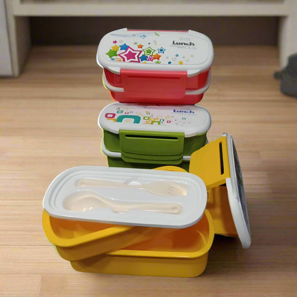 Kids Dual Compartment Lunch Box