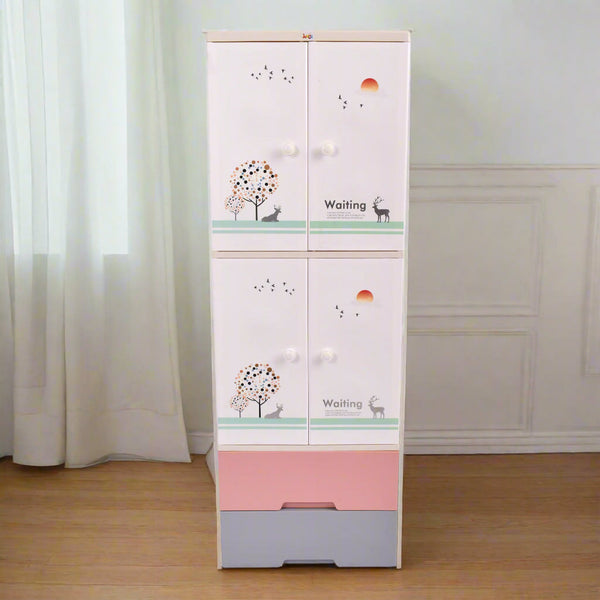 Forest Storage Cabinet (Wardrobe + Cupboard)