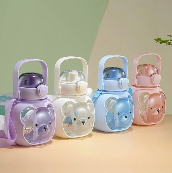 Cute Bear 900ml Water Bottle
