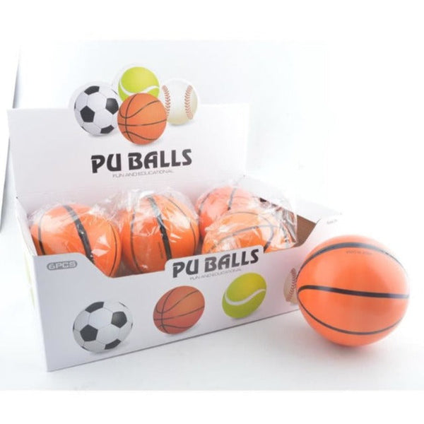 Basketball PU Stress Ball