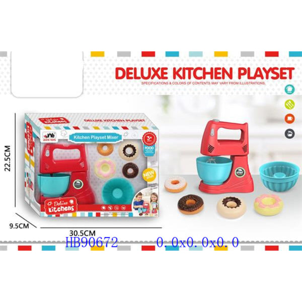 Kids Kitchen Mixer Playset – Fun Pretend Baking Appliance Toy
