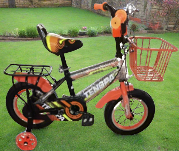 Junior 12-Inch Kids Bicycle with Training Wheels