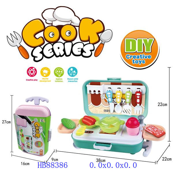 Creative Cooking Briefcase Playset