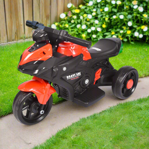 Sporty 6V Heavy Bike-Themed Kids Electric Motorbike