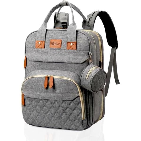 Meylan Baby Bag & Bed 2-In-1 “ Changing Station Diaper Backpack