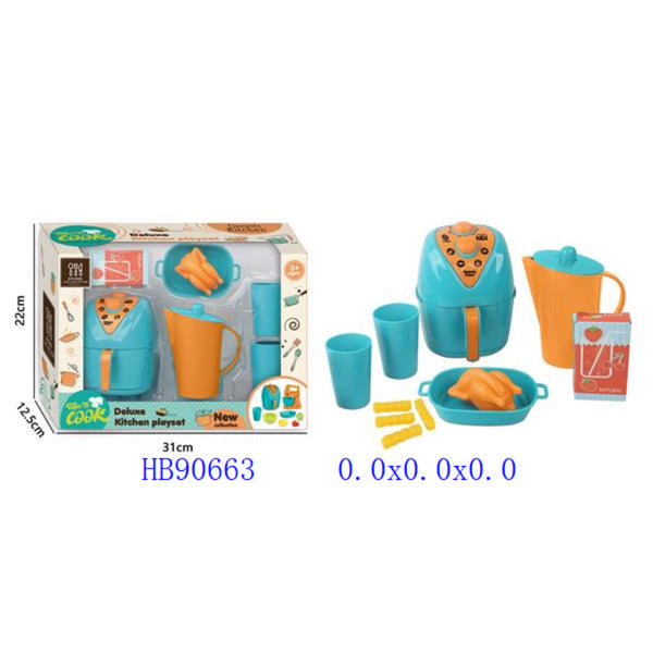 Mini Air Fryer Play Set for Kids