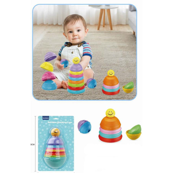 Rainbow Stacking Cups