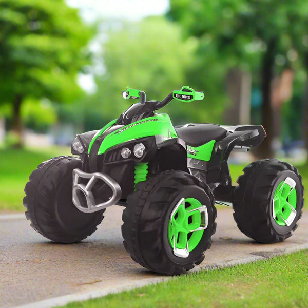 Quad ATV 12V Electric Ride-On for Kids – Dual 550 Motors