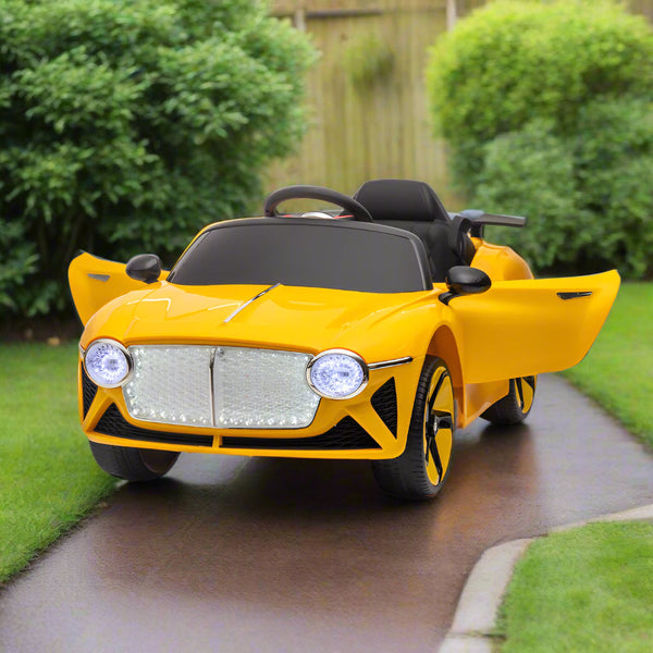 Bentley-Style Electric Ride-On Car for Kids