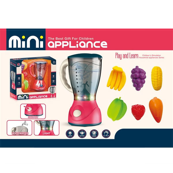 Mini Electric Juicer Set with Light and Sound for Kids