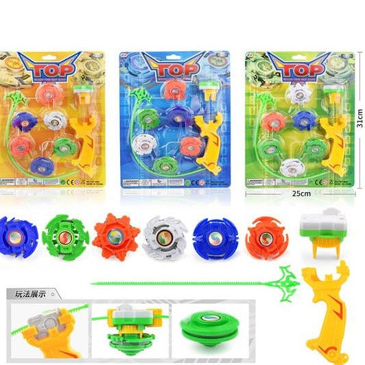 Beyblades with Launcher (6Pcs/Pack)