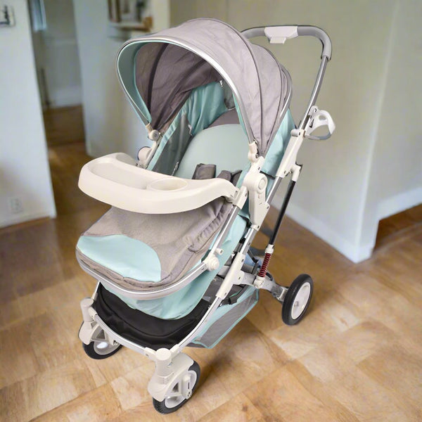 Multicolor Foldable Baby Stroller