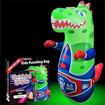 Air Boxing Toy Dino