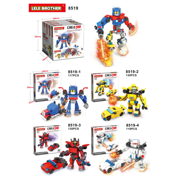 Transformers DIY Building Set 2-in-1