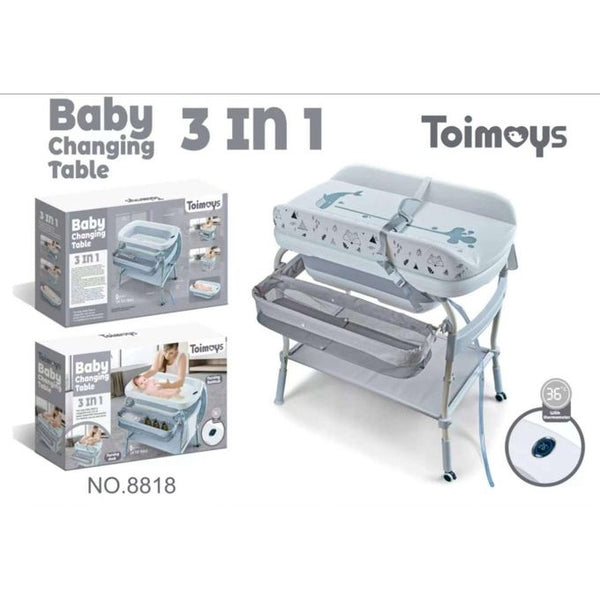 Toimoys 3-in-1 Baby Changing Table