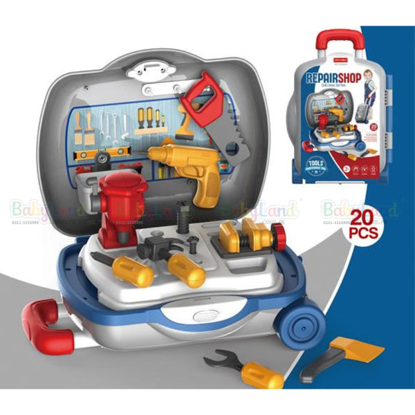 Pretend Play Repair Shop Tool Set - 20 Pcs/Set