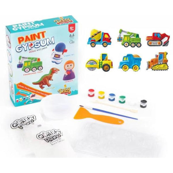 Gypsum Plaster Painting Set DIY Scrawl Set