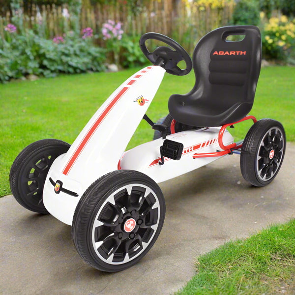 Abarth Inspired Kids Pedal Powered Ride-On Go Kart