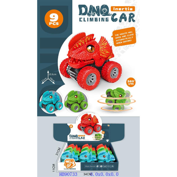 Dino Inertia Climbing Car