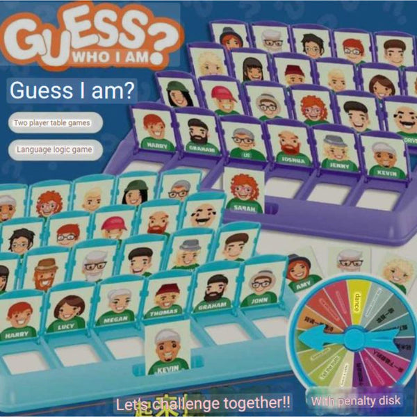 Guess Who I am - Board Game for Kids
