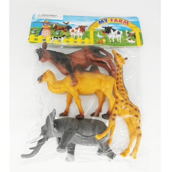 Soft Animal Toys – 4-Piece Set