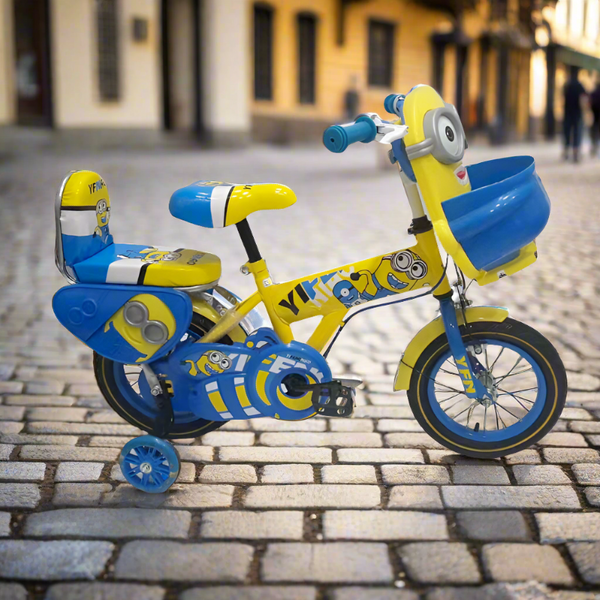 Minnions Theme Kids 12-Inch Bicycle (B12-6183-122)