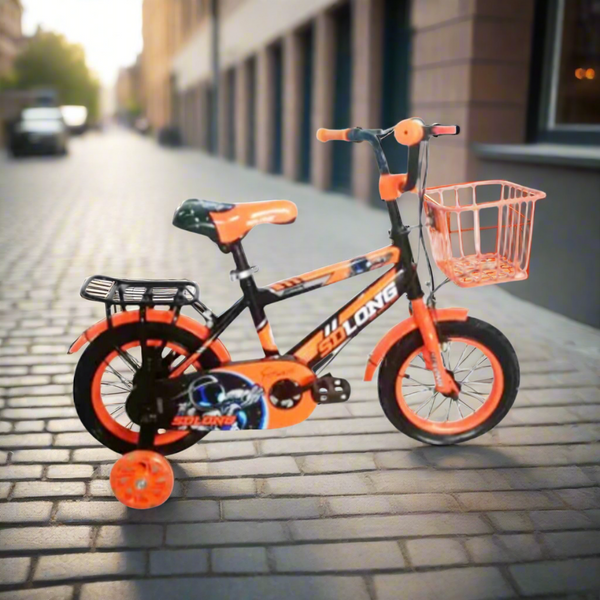12-Inch Kids Bike with Training Wheels