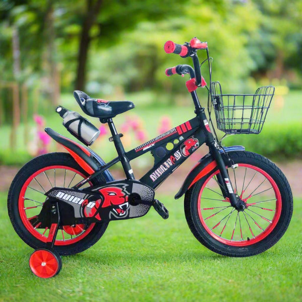 Junior 16-Inch Kids Bicycle with Training Wheels