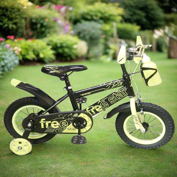 Free Star 12-Inch Kids Bicycle with Training Wheels