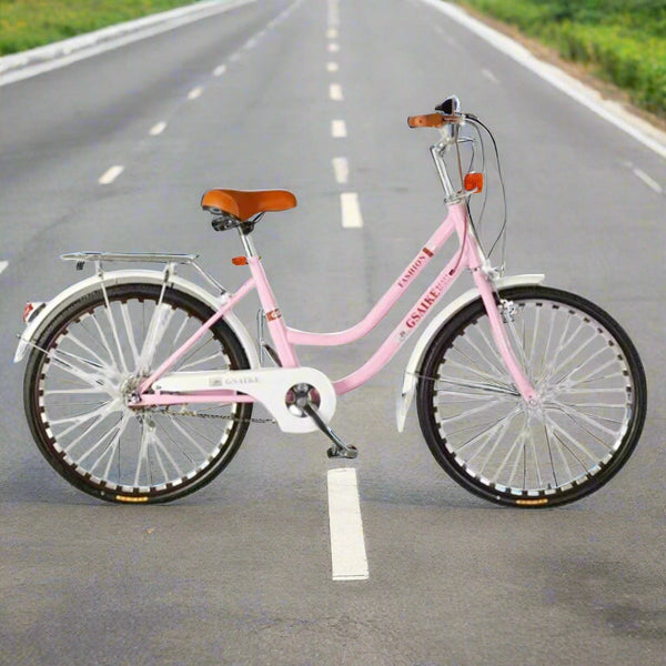 24-Inch Kids' Bicycle with Sturdy Frame & Dual Brakes