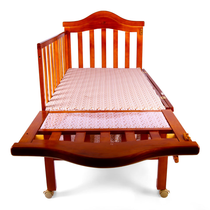 Junior Brown Baby Cot