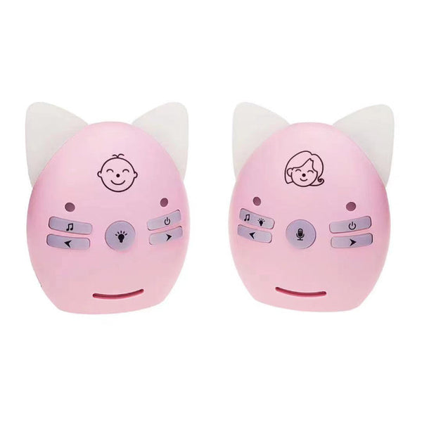 Audio Baby Monitor with 2.4GHz Wireless Transmission & Two-Way Talk