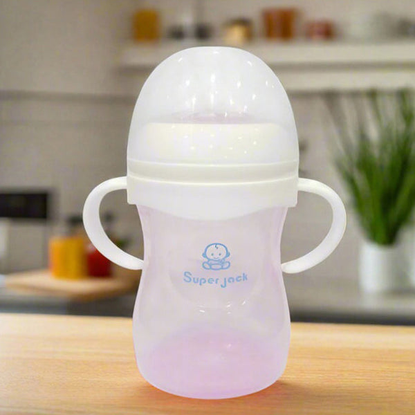Super Jack Baby Feeder Bottle (Glass) 240ml
