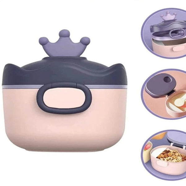 Crown Baby Formula Dispenser with Scoop